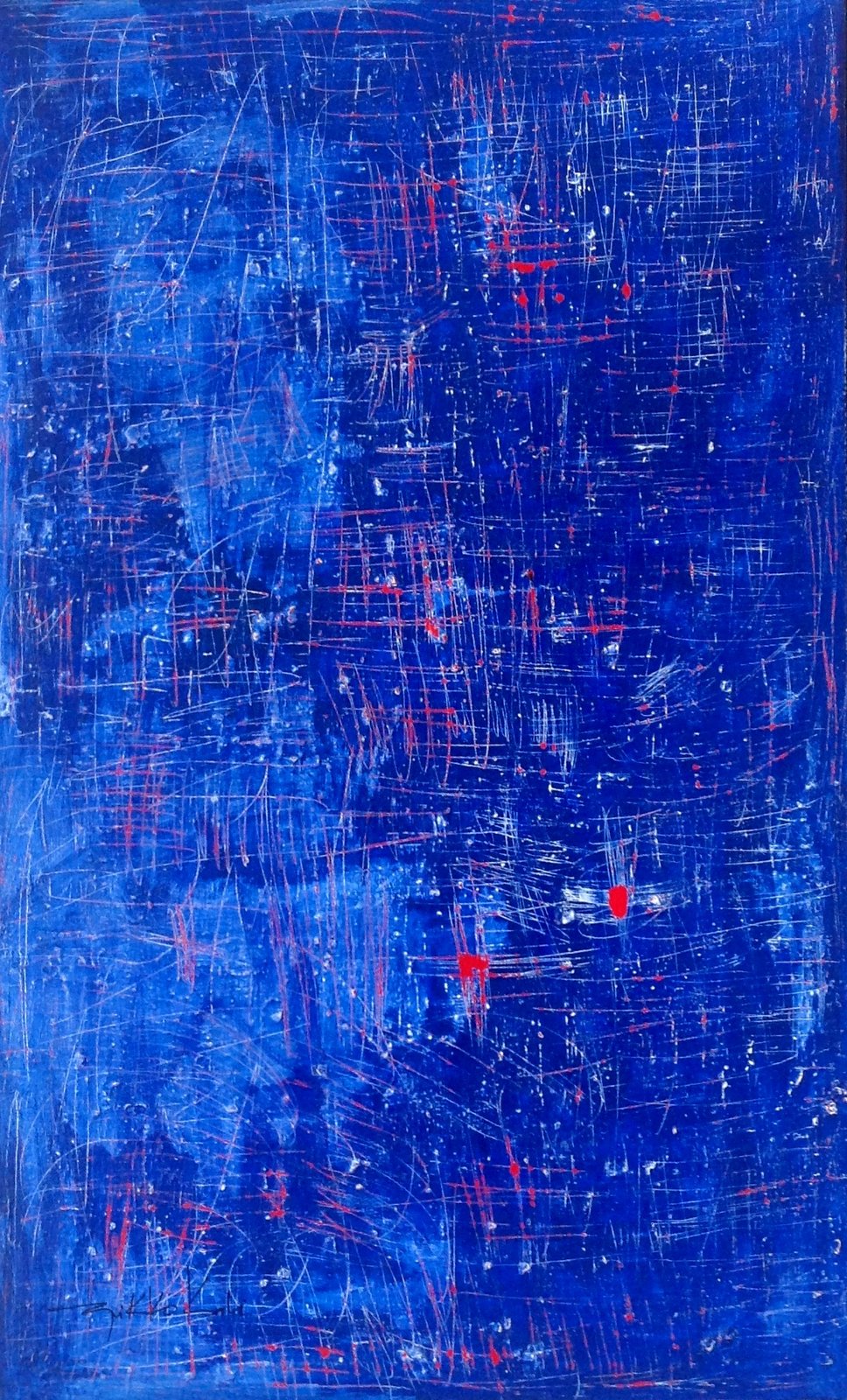Textura em azul