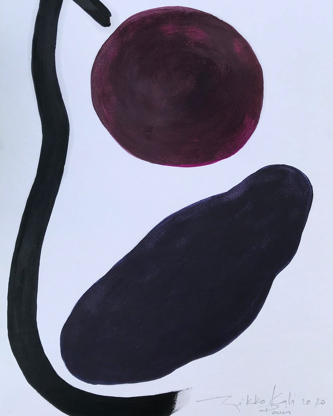 Paris 2020, gouache