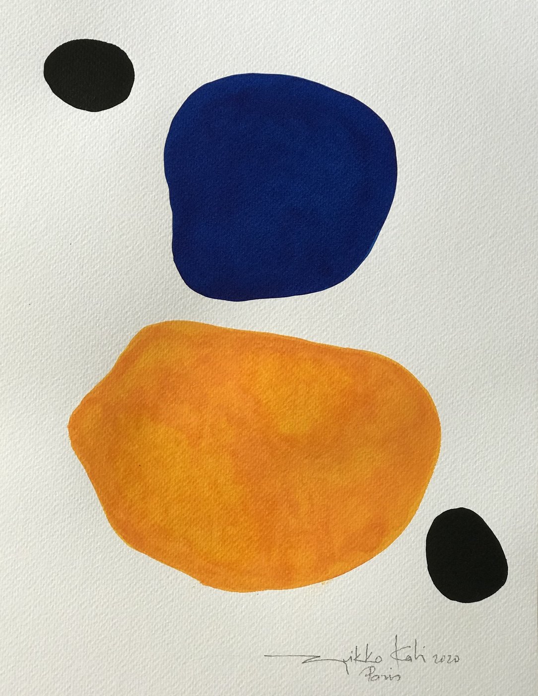 Paris 2020, gouache