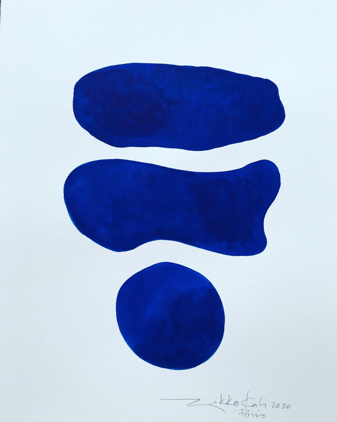Paris 2020, gouache